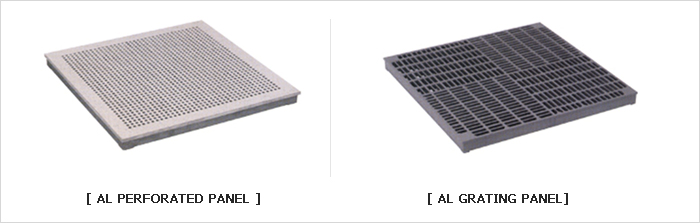 Kwangnam GSK EZ FLOOR, EZ FLOOR AL PERFORATED PANEL, EZ FLOOR AL GRATING PANEL